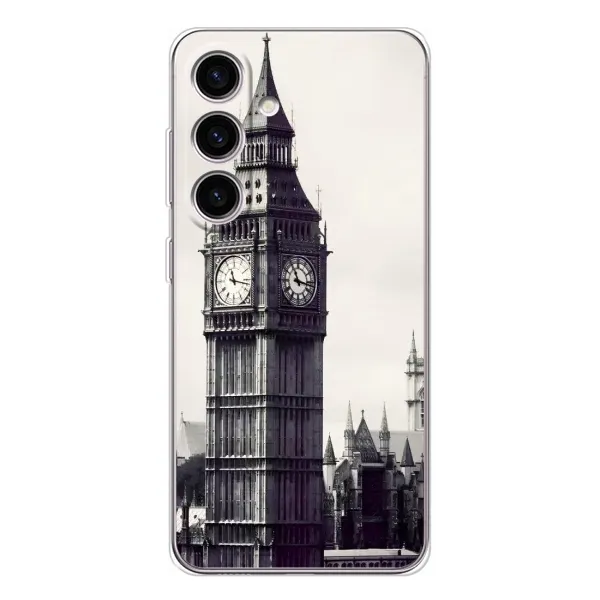 Чехол с рисунком «Биг-Бен» для Samsung Galaxy S25 Чехол с рисунком «Биг-Бен» для Samsung Galaxy S25