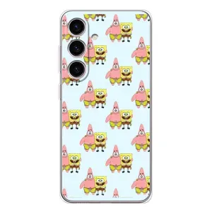 Чехлы с Патриком на Samsung Galaxy S25 (Боб и Патрик)