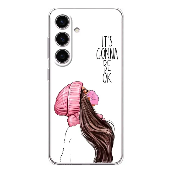 Чехол с рисунком «Девушка в маске» для Samsung Galaxy S25 Чехол с рисунком «Девушка в маске» для Samsung Galaxy S25