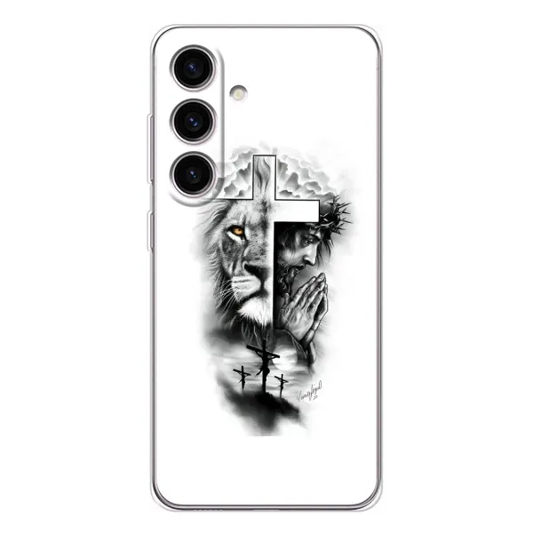 Чехол с рисунком «История Христа» для Samsung Galaxy S25 Чехол с рисунком «История Христа» для Samsung Galaxy S25