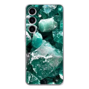 Чехол (Дорого -богато) на Samsung Galaxy S25 (Изумруд)