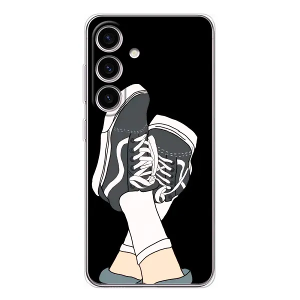 Чехол с рисунком «Кеды» для Samsung Galaxy S25 Чехол с рисунком «Кеды» для Samsung Galaxy S25