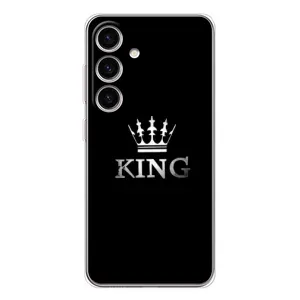 Чехол (Корона на чёрном фоне) для Гелекси С25 (KING)