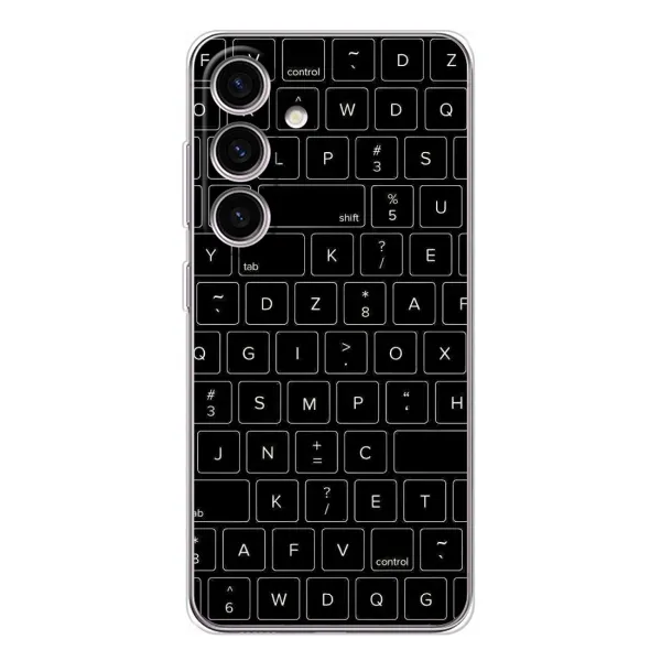 Чехол с рисунком «Клавиатура» для Samsung Galaxy S25 Чехол с рисунком «Клавиатура» для Samsung Galaxy S25