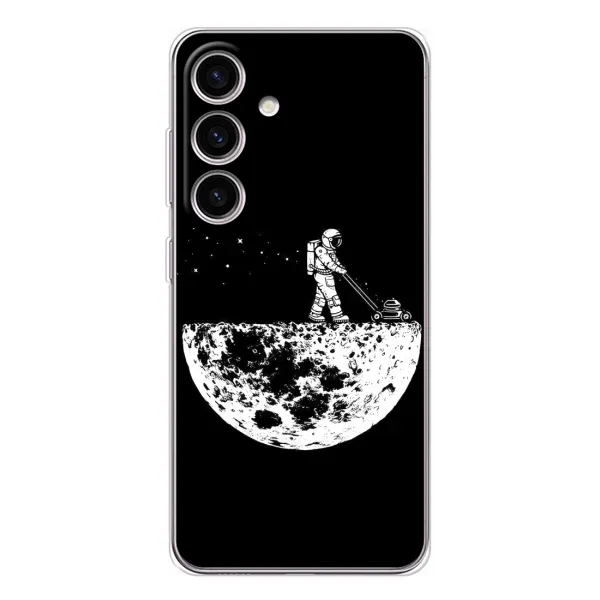 Чехол с рисунком «Космонавт» для Samsung Galaxy S25