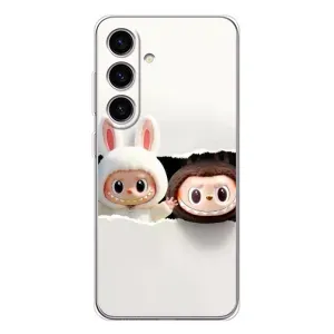 Чохол з принтом Лабубу для Samsung Galaxy S25 (Фігурки Labubu)