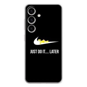 Силіконовый Чохол на Samsung Galaxy S25 з картинкою НАЙК (Later)