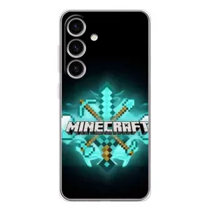 Чохол майнкрафт для Samsung Galaxy S25 (MineCraft 2)
