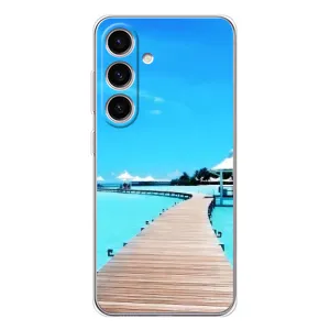 Летний Чехол на Samsung Galaxy S25 (Набережная)