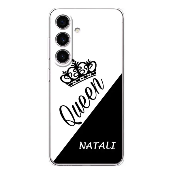 Чехол с рисунком «NATALI» для Samsung Galaxy S25 Чехол с рисунком «NATALI» для Samsung Galaxy S25
