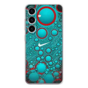 Силіконовый Чохол на Samsung Galaxy S25 з картинкою НАЙК (Найк зелений)
