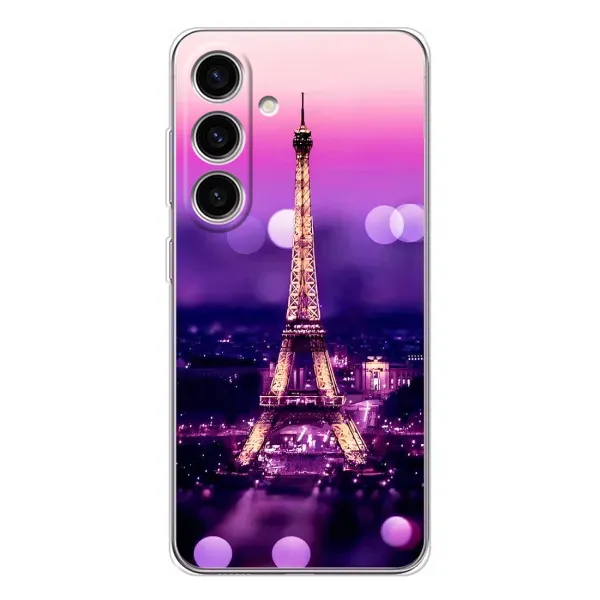 Чехол с рисунком «Париж башня» для Samsung Galaxy S25