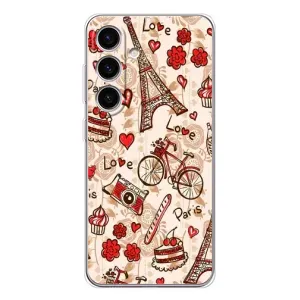 Чохол Ейфелева Вежа на Samsung Galaxy S25 (Париж мрія)