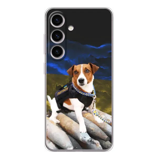 Чехол с рисунком «Пёс Патрон» для Samsung Galaxy S25 Чехол с рисунком «Пёс Патрон» для Samsung Galaxy S25
