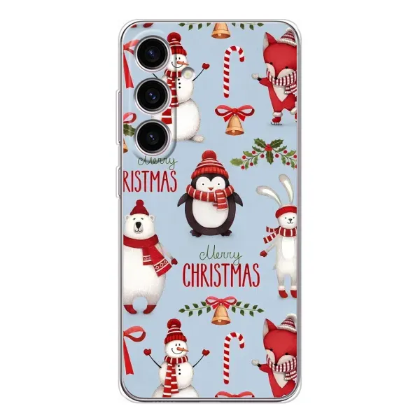 Чехол с рисунком «Рождественский» для Samsung Galaxy S25 Чехол с рисунком «Рождественский» для Samsung Galaxy S25