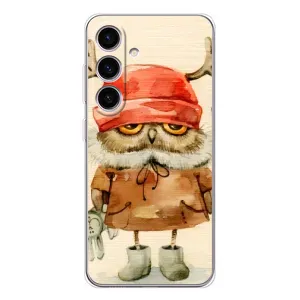 Аксессуары Чехлы с принтом СОВЫ для Samsung Galaxy S25