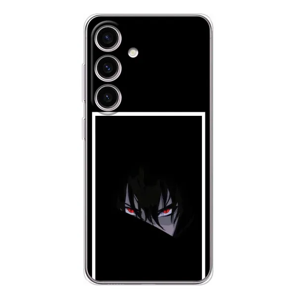 Чехол с рисунком «Взгляд Саскэ» для Samsung Galaxy S25