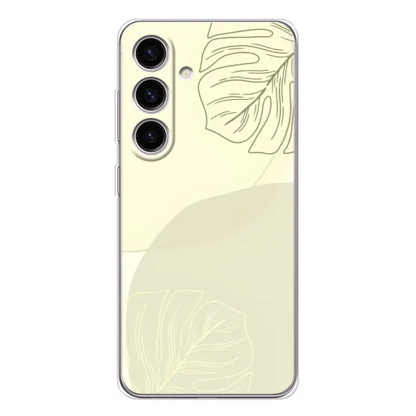 Чехол с рисунком «Зелёный фон» для Samsung Galaxy S25 Чехол с рисунком «Зелёный фон» для Samsung Galaxy S25