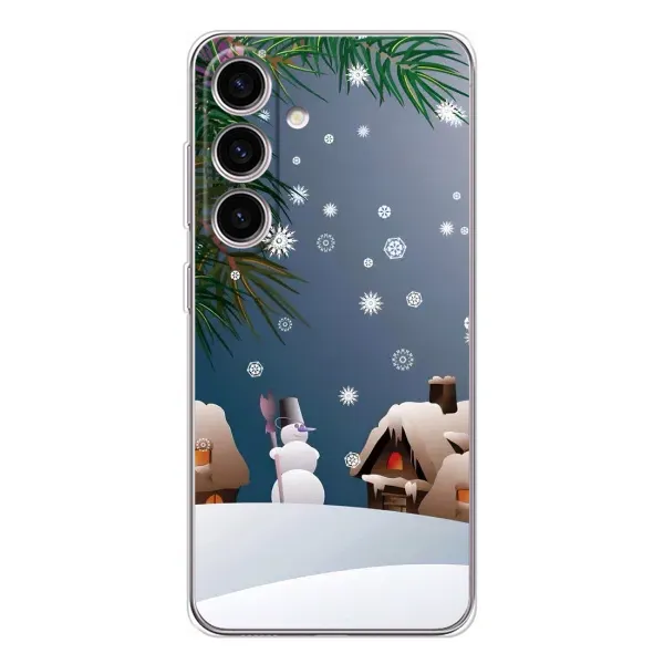 Чехол с рисунком «Зима» для Samsung Galaxy S25 Чехол с рисунком «Зима» для Samsung Galaxy S25
