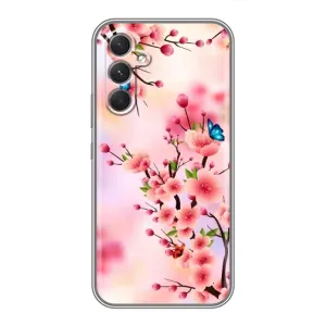 Чехол с принтом САКУРЫ на Samsung Galaxy S26 Edge (Бабочки на сакуре)