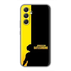Чохол (TPU) з картинкою "Лого Пабг" на Самсунг Галаксі С26 Едж (Battlegrounds)
