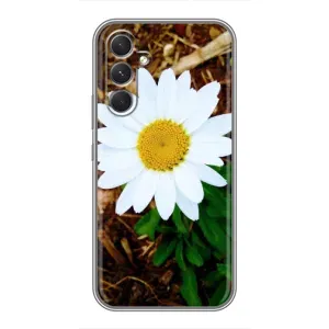 Чехол с ромашками на Samsung Galaxy S26 Edge (Белая ромашка)