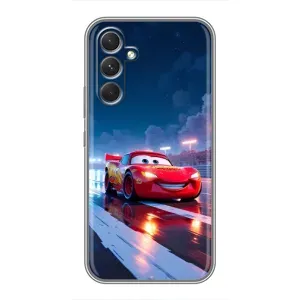 Чехол с принтом Маквин для Samsung Galaxy S26 Edge (Ночной Маквин Тачки)