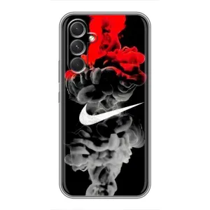 Силиконовый Чехол на Samsung Galaxy S26 Edge с картинкой Nike (Nike дым)