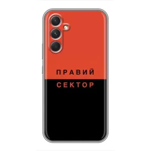 Чехлы УПА (Красно-Чёрный) на Samsung Galaxy S26 Edge (Правый Серктор)