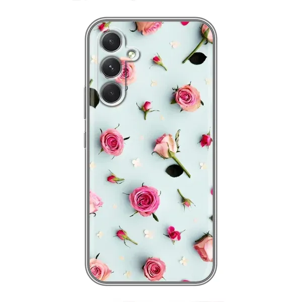 Чехол с рисунком «Разные цветы» для Samsung Galaxy S26 Edge Чехол с рисунком «Разные цветы» для Samsung Galaxy S26 Edge