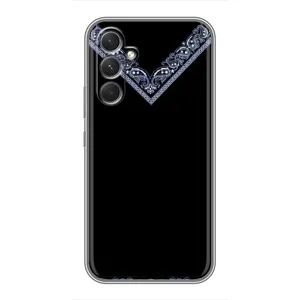 Силиконовый Чехол на Samsung Galaxy S26 Edge (Воротник вышиванки)