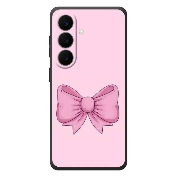Чехол с рисунком «Розовый бантик» для Samsung Galaxy S26 FE Чехол с рисунком «Розовый бантик» для Samsung Galaxy S26 FE