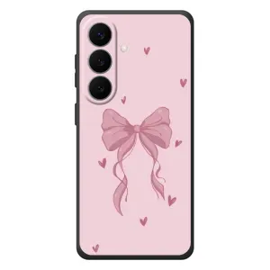 Чохол банти для Samsung Galaxy S26 Plus (Бант на рожевому)