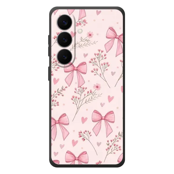 Чехол с рисунком «Банты с цветами» для Samsung Galaxy S26 Plus Чехол с рисунком «Банты с цветами» для Samsung Galaxy S26 Plus