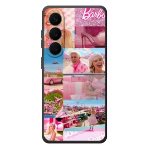 Силиконовый Чехол Барби Фильм на Samsung Galaxy S26 Plus (Барби стиль)