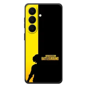 Чехол (TPU) с картинкой "Лого Пабг" на Галакси С26 Плюс (Battlegrounds)
