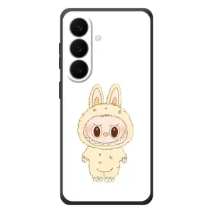 Чехол с принтом Лабубу для Samsung Galaxy S26 Plus (Бежевый Лабубу)