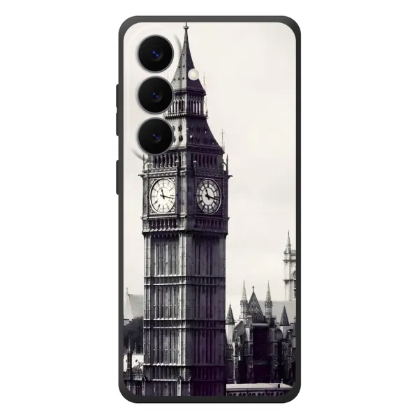 Чехол с рисунком «Биг-Бен» для Samsung Galaxy S26 Plus Чехол с рисунком «Биг-Бен» для Samsung Galaxy S26 Plus