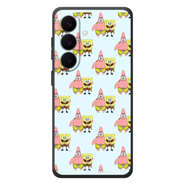 Чехол с рисунком «Боб и Патрик» для Samsung Galaxy S26 Plus Чехол с рисунком «Боб и Патрик» для Samsung Galaxy S26 Plus
