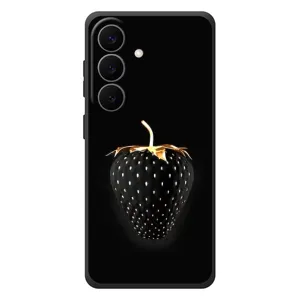 Чохол з зображенням смачної їжі для Samsung Galaxy S26 Plus (Чорна полуниця)