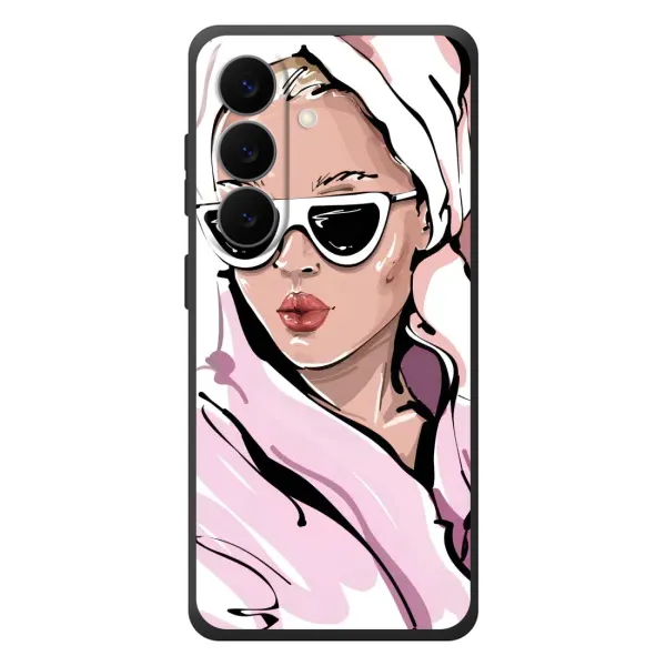 Чехол с рисунком «Девушка в халате» для Samsung Galaxy S26 Plus Чехол с рисунком «Девушка в халате» для Samsung Galaxy S26 Plus