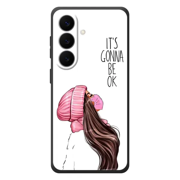 Чехол с рисунком «Девушка в маске» для Samsung Galaxy S26 Plus Чехол с рисунком «Девушка в маске» для Samsung Galaxy S26 Plus