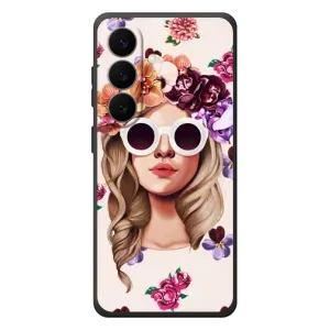 Чехол с картинкой Модные Девчонки Samsung Galaxy S26 Plus (Девушка в очках)