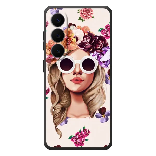 Чехол с рисунком «Девушка в очках» для Samsung Galaxy S26 Plus Чехол с рисунком «Девушка в очках» для Samsung Galaxy S26 Plus