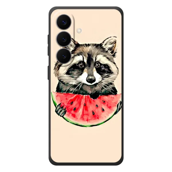 Чехол с рисунком «Енот» для Samsung Galaxy S26 Plus Чехол с рисунком «Енот» для Samsung Galaxy S26 Plus