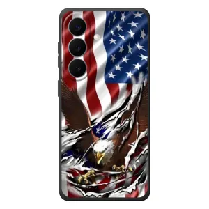 Чехол Флаг USA для Samsung Galaxy S26 Plus (Флаг USA)