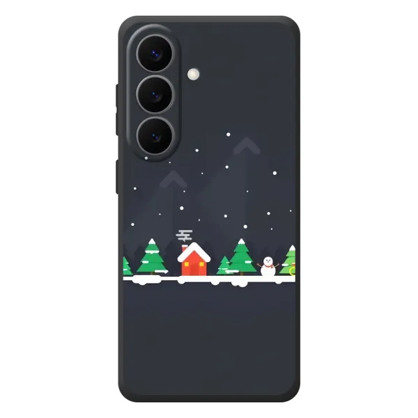 Чехол с рисунком «Город зимний» для Samsung Galaxy S26 Plus Чехол с рисунком «Город зимний» для Samsung Galaxy S26 Plus
