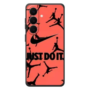 Силиконовый Чехол Nike Air Jordan на Галакси С26 Плюс (Just Do It)