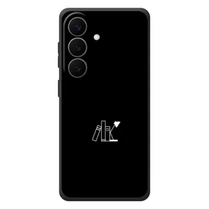 Чохол з картинками на чорному фоні для Samsung Galaxy S26 Plus (Книжки)