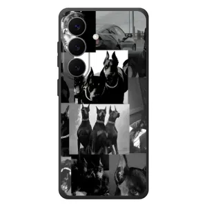 Чехол ДОБЕРМАН для Samsung Galaxy S26 Plus (Коллаж Доберман)